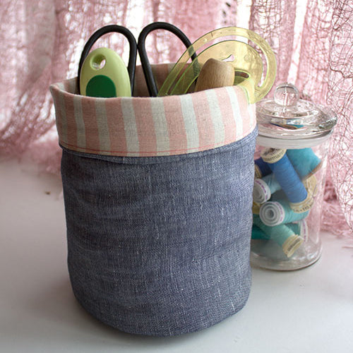 Fabric Bucket Bag Organizers! : 8 Steps (with Pictures