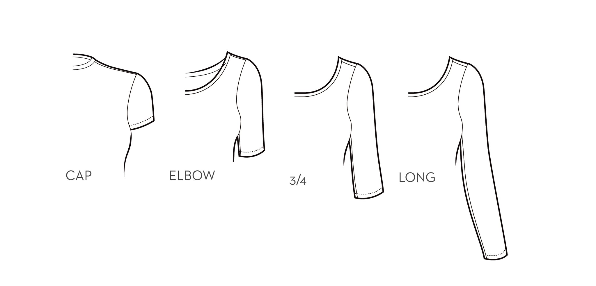 Frances Modular T-shirt and Dress PDF - Sizes 14-30 - Victory Patterns