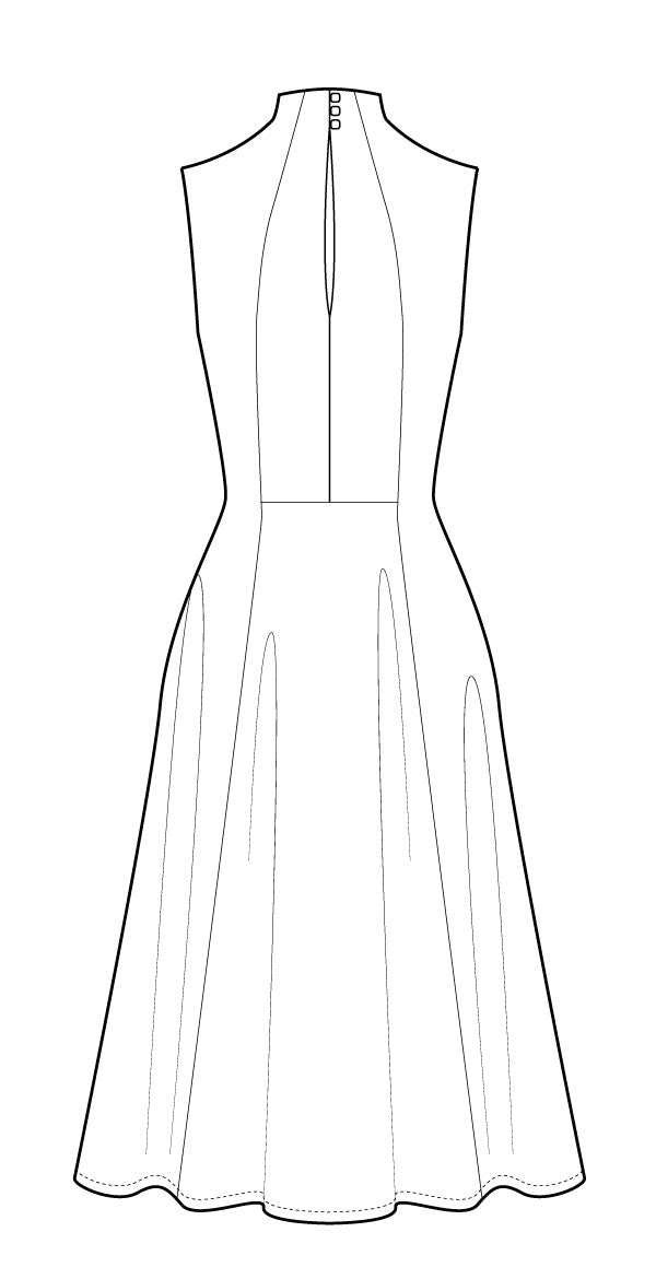 Jackie Dress PDF - Victory Patterns