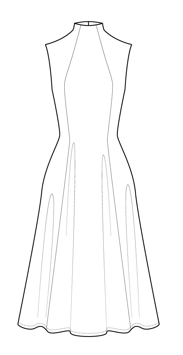 Jackie Dress PDF - Victory Patterns