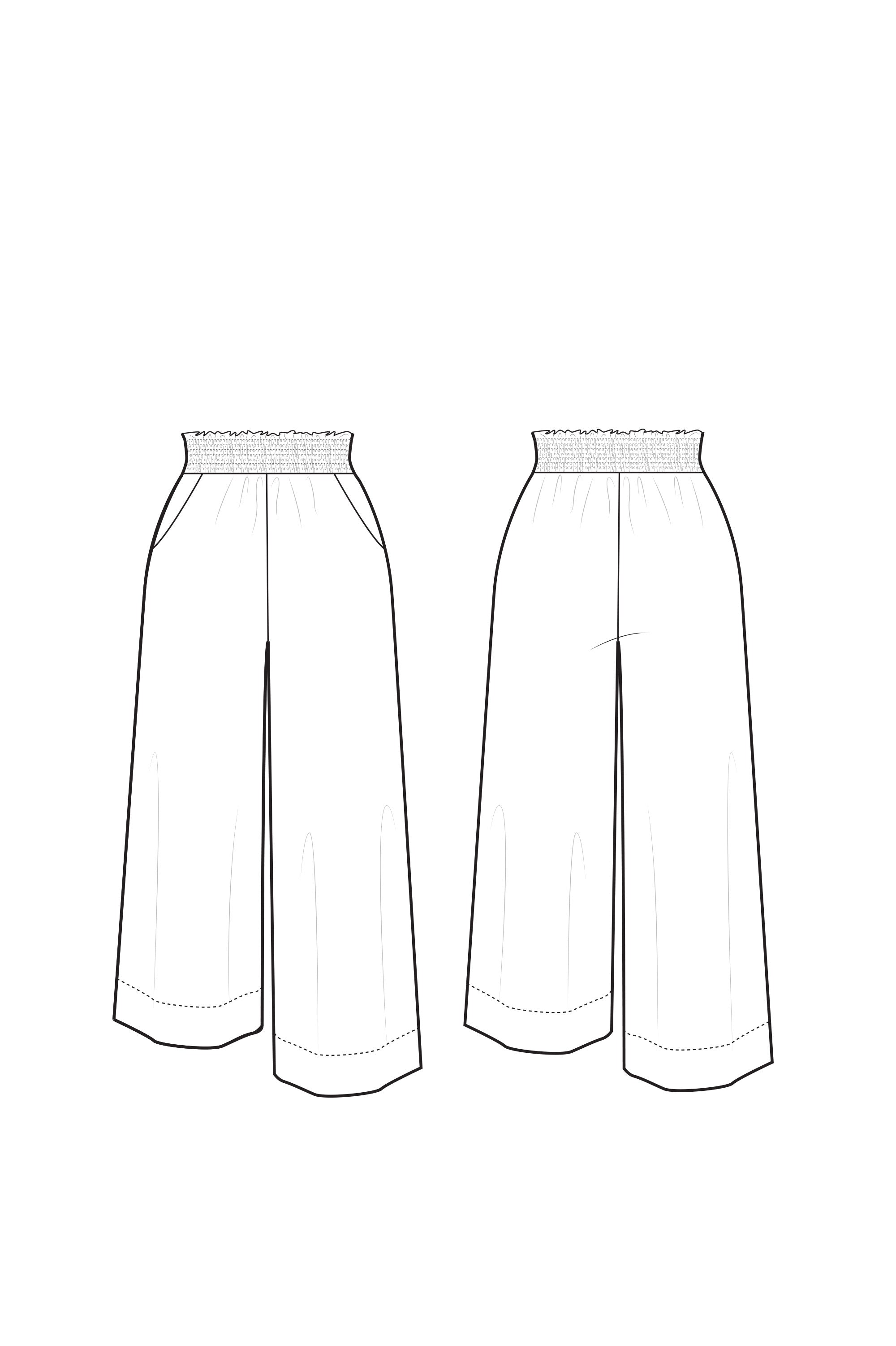 Rowena Jumpsuit & Pants - Size 14-30 - PDF - Victory Patterns