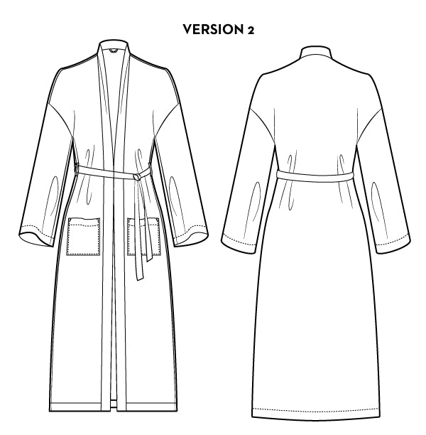 Samara Robe & Cardigan PDF - Victory Patterns