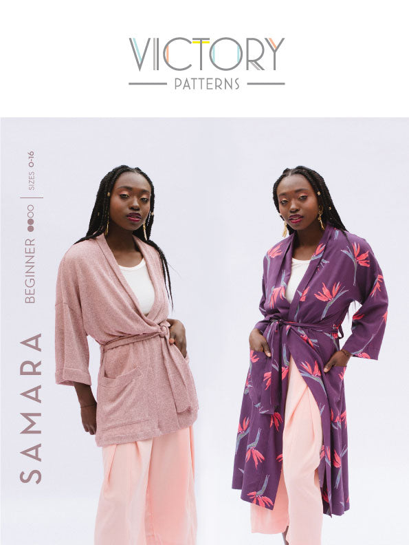 Samara Robe & Cardigan PDF - Victory Patterns