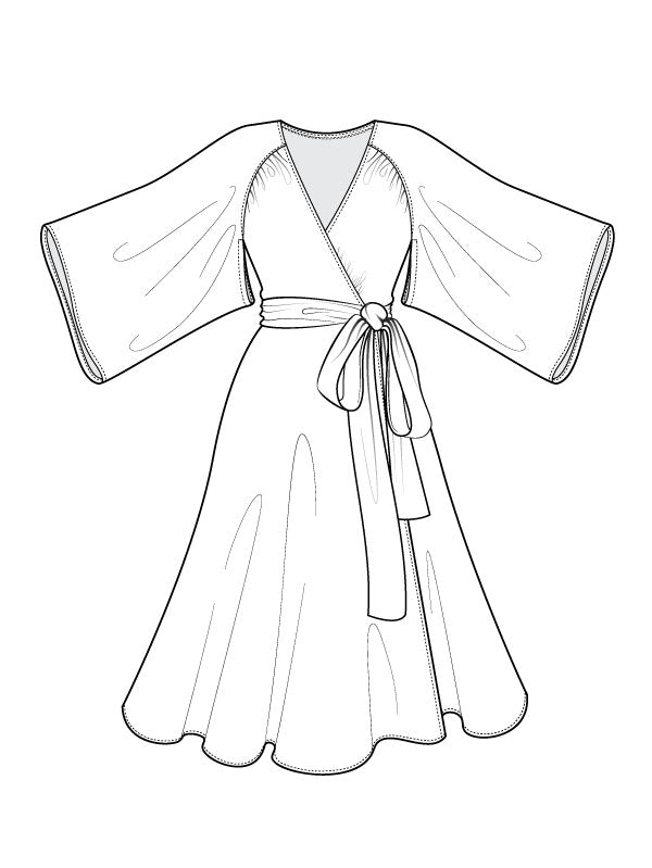 Trina Dress & Blouse PDF - Victory Patterns
