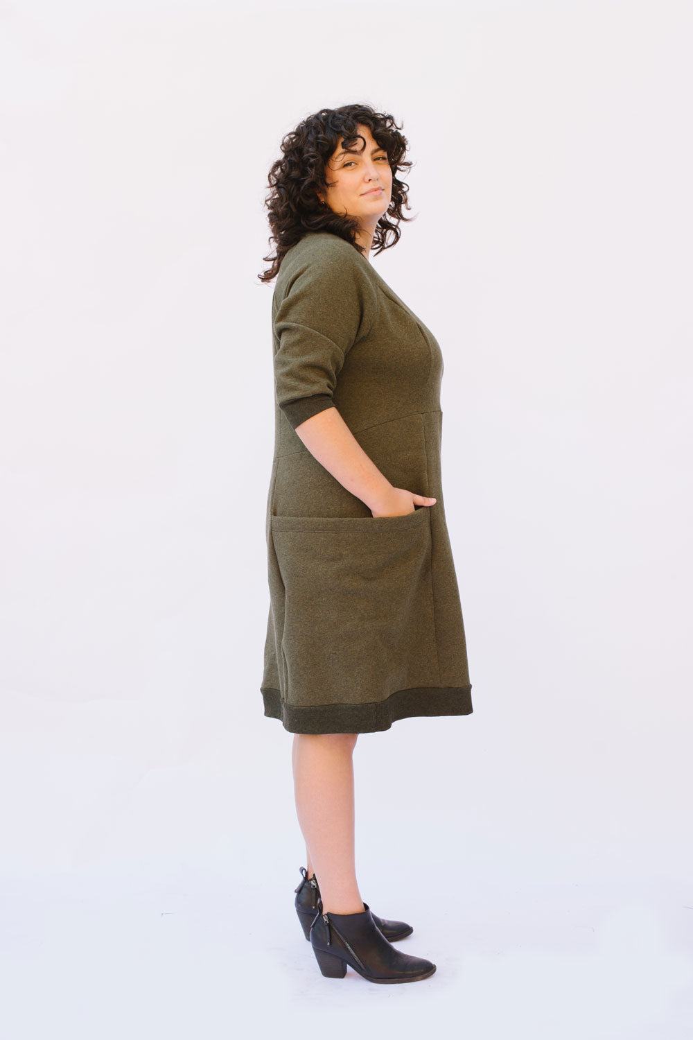 Lola Sweater Dress - 14-30 - PDF - Victory Patterns