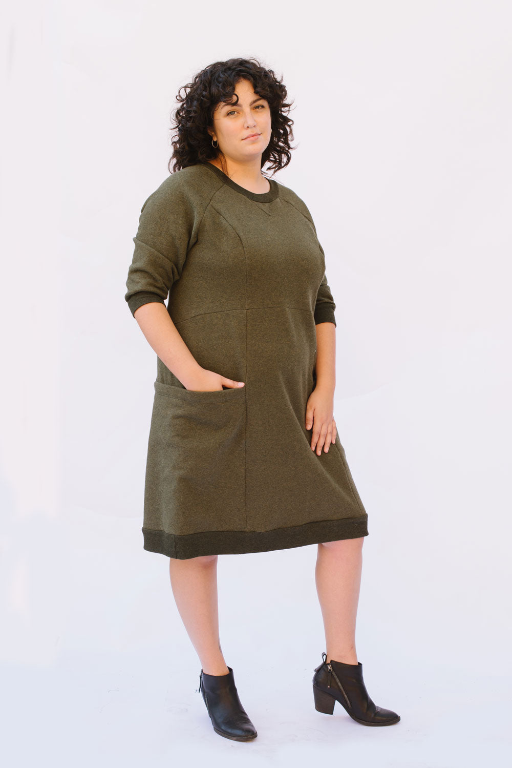 Lola Sweater Dress - 14-30 - PDF - Victory Patterns