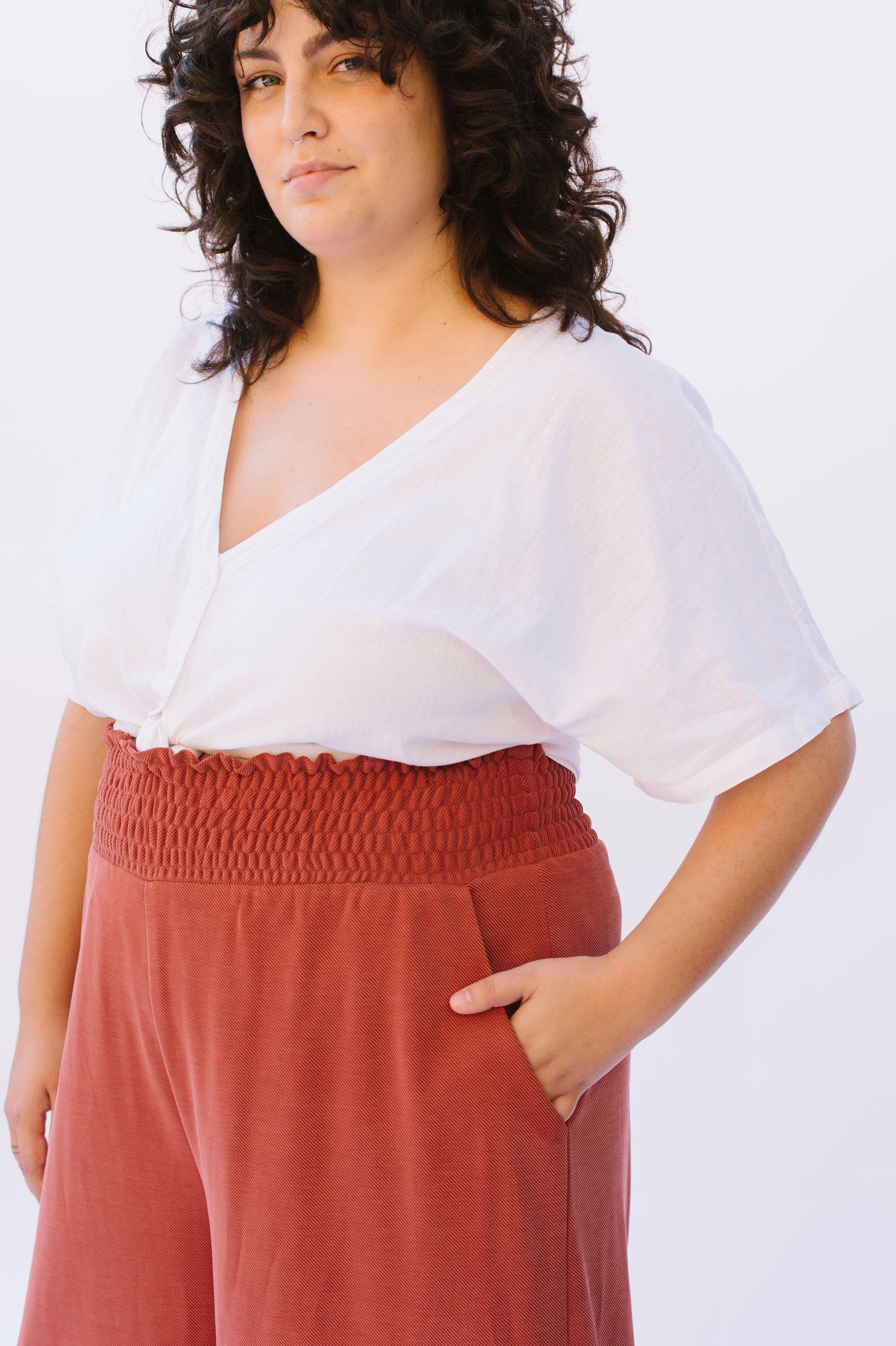 Rowena Jumpsuit & Pants - Size 14-30 - PDF - Victory Patterns