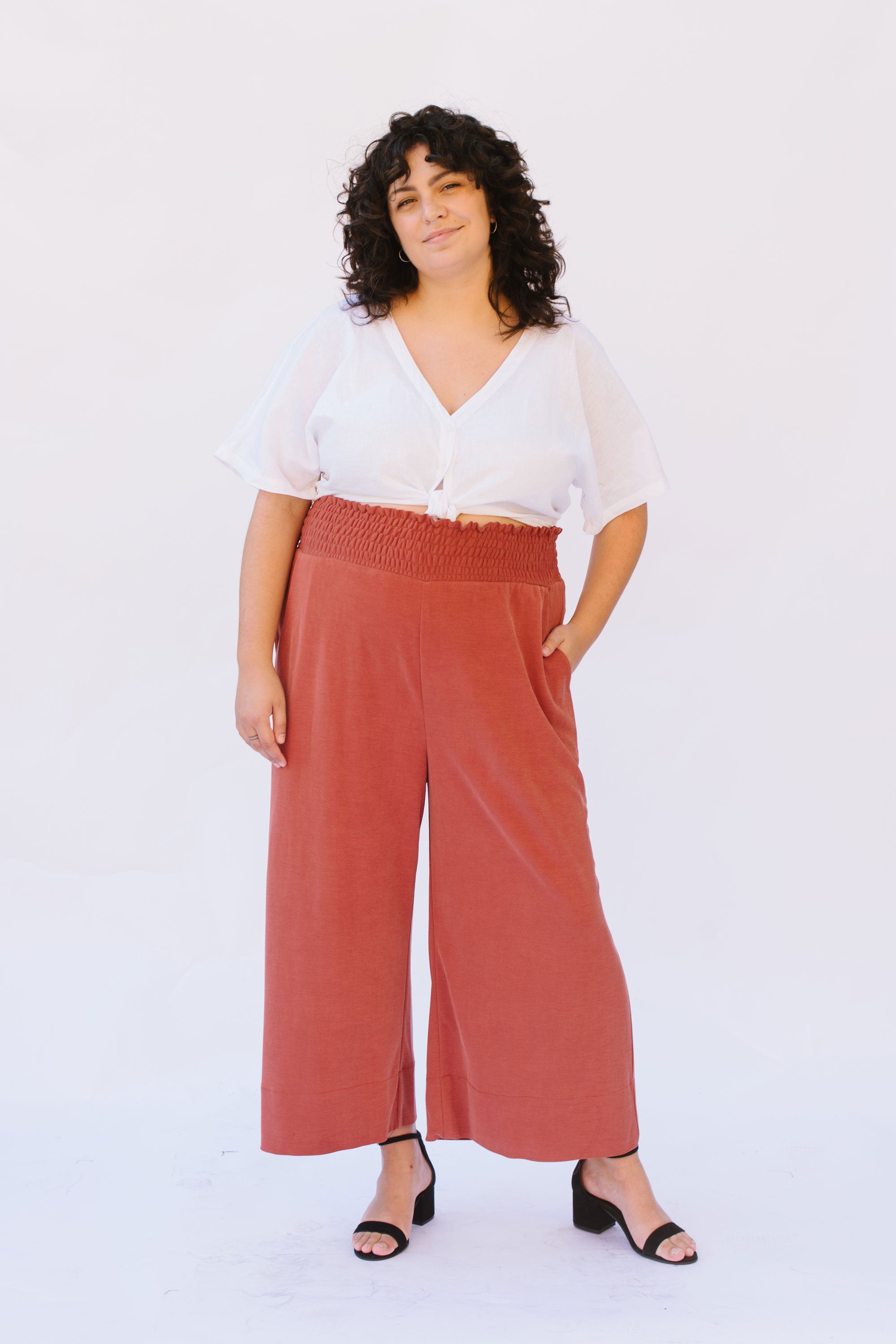 Rowena Jumpsuit & Pants - Size 14-30 - PDF - Victory Patterns
