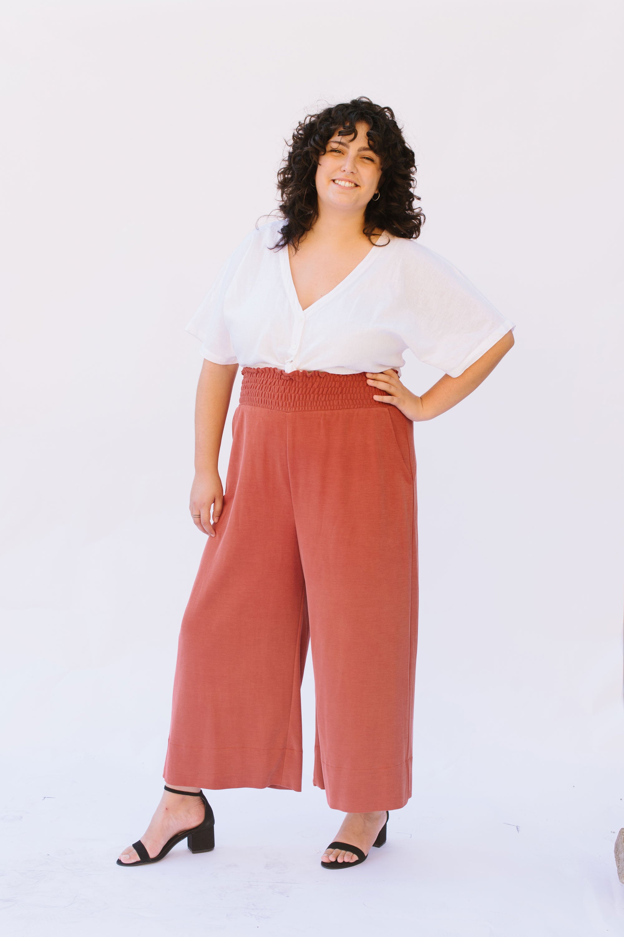 Rowena Jumpsuit & Pants - Size 14-30 - PDF - Victory Patterns