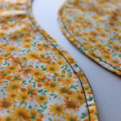 Finishing curved edges