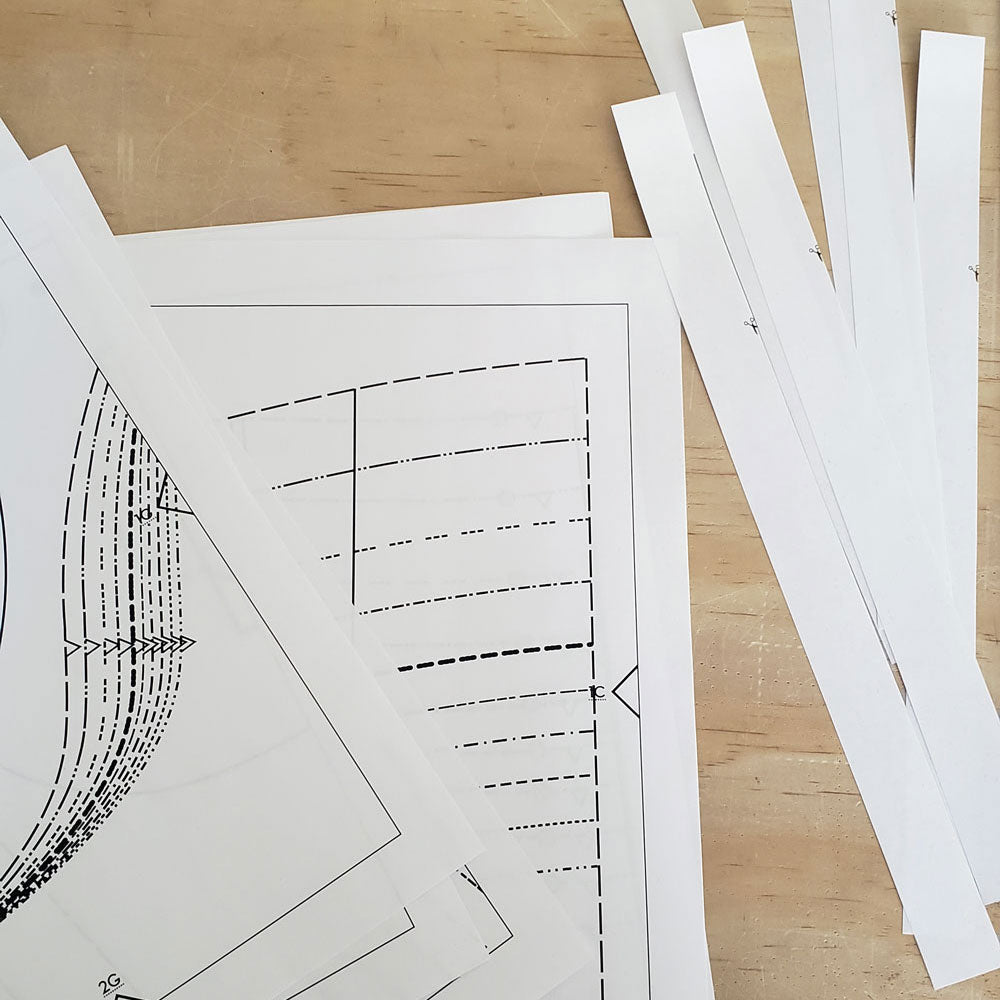 How to Assemble PDF Patterns