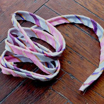 How to make self covered piping