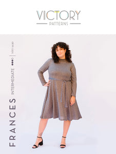 Frances Modular T-shirt and Dress PDF - Sizes 14-30 - Victory Patterns