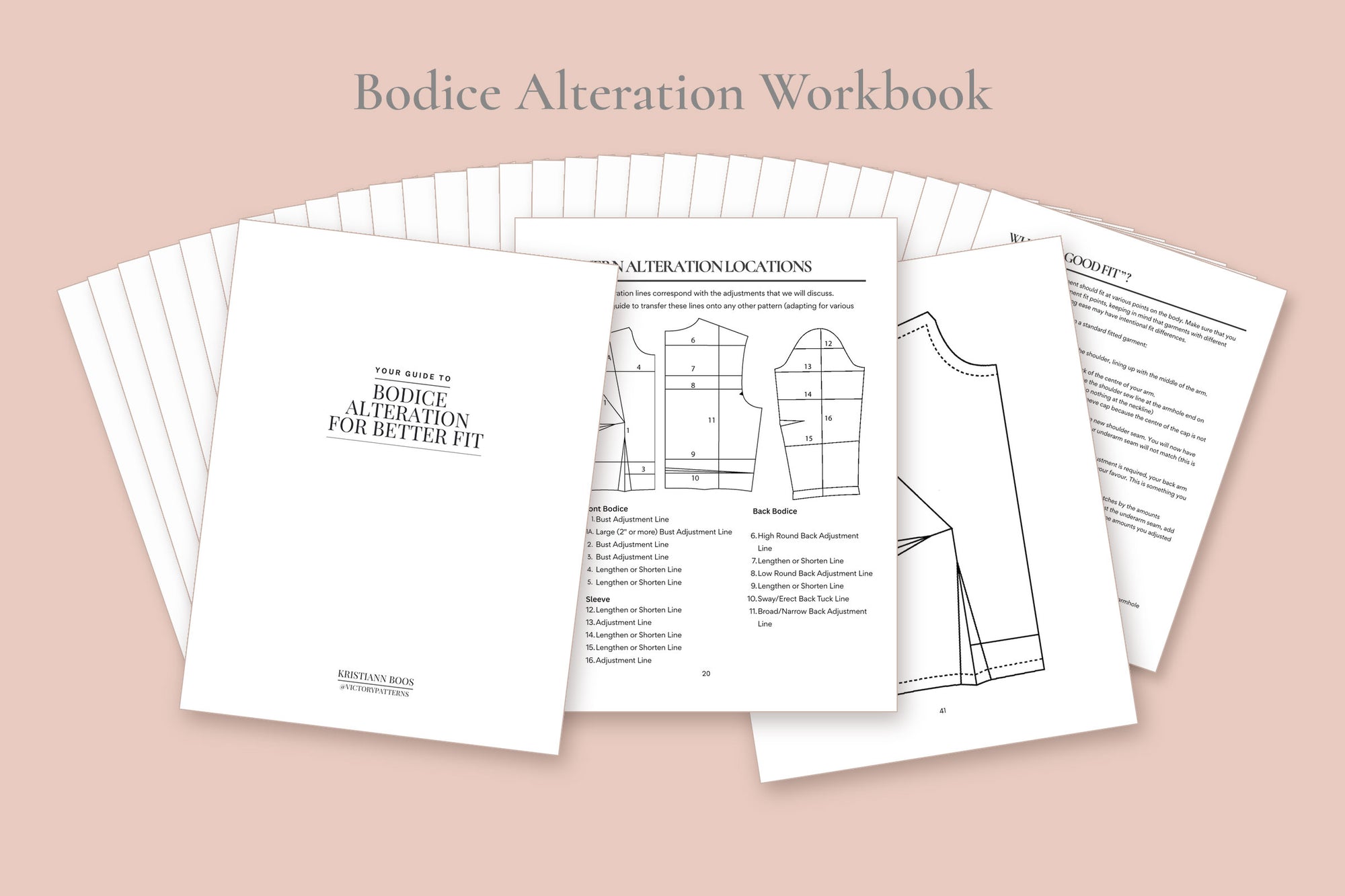 Bodice Alterations for Better Fit - Virtual Workshop