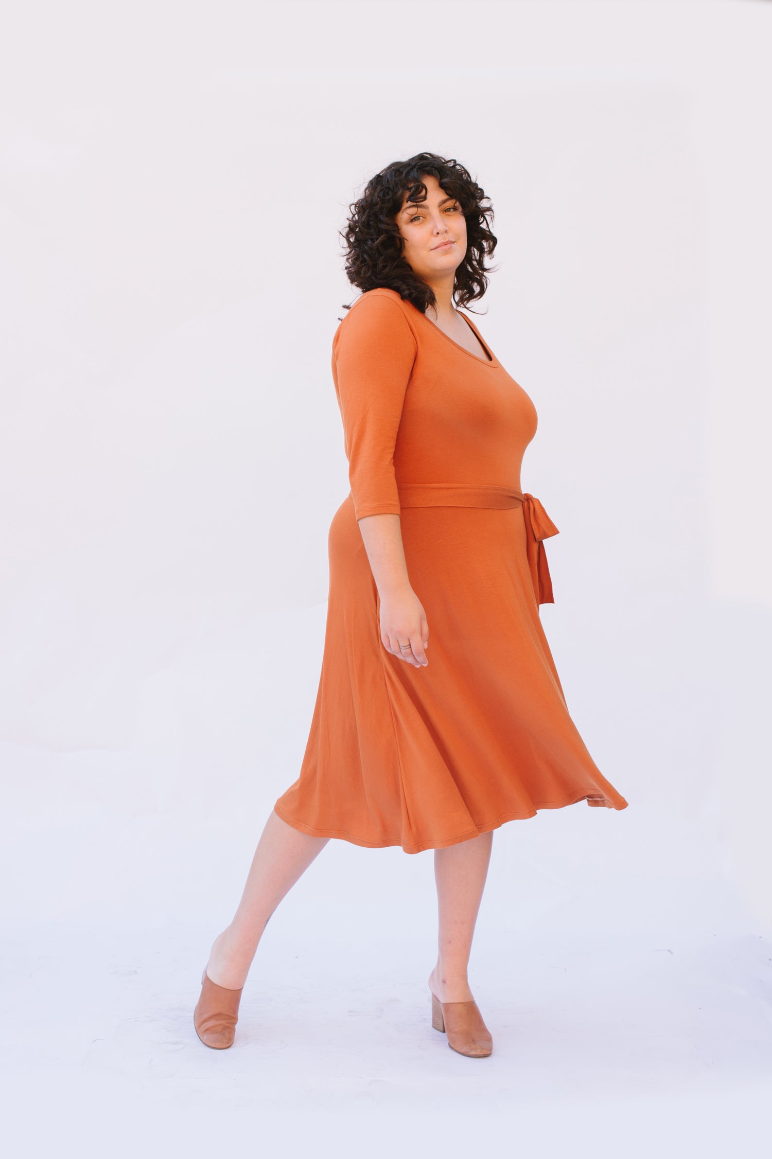 Frances Modular T-shirt and Dress PDF - Sizes 14-30 - Victory Patterns