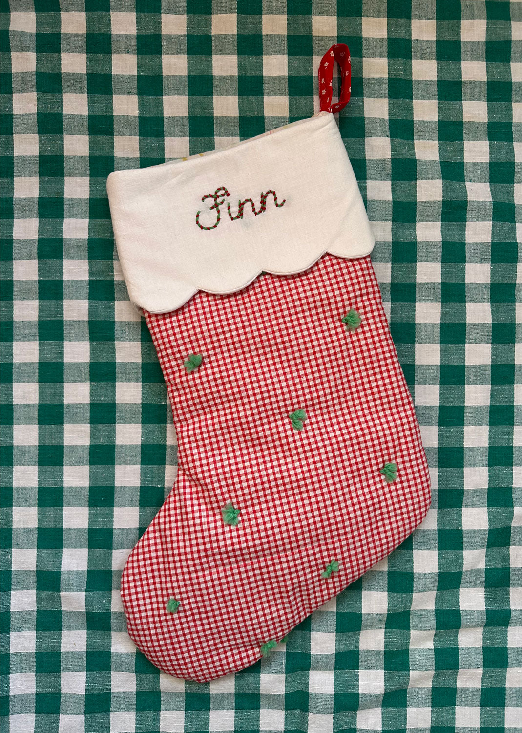 Nicko Christmas Stocking - Victory Patterns