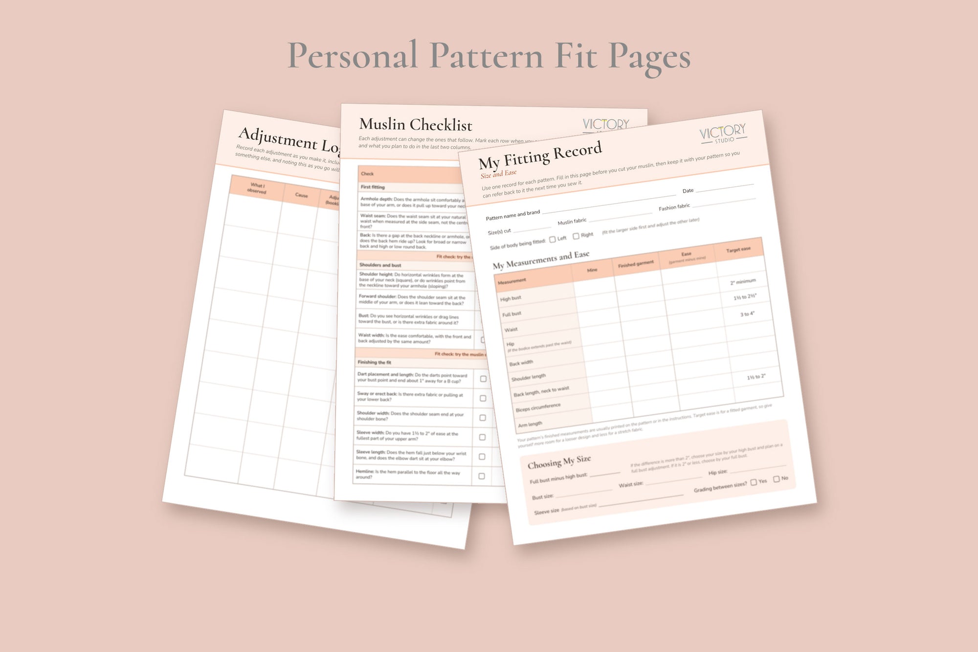 Bodice Alterations for Better Fit - Virtual Workshop