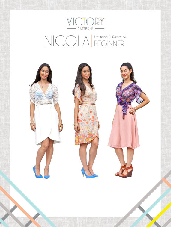 Nicola Dress & Blouse PDF - Victory Patterns