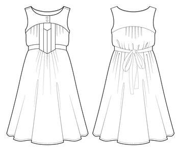 Anouk Dress & Tunic - PDF - Victory Patterns
