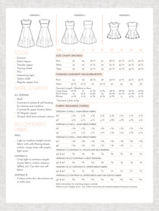Ava Dress & Blouse PDF - Victory Patterns