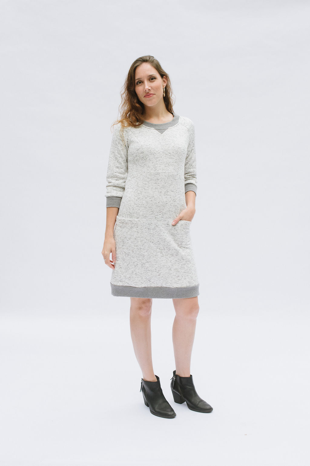 Lola Sweater Dress PDF - Victory Patterns