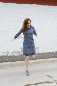 Lola Sweater Dress PDF - Victory Patterns