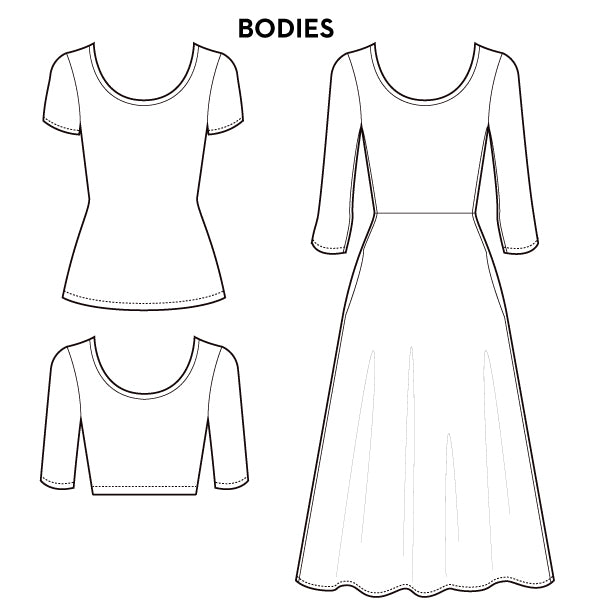Frances Modular T-shirt & Dress PDF - Victory Patterns