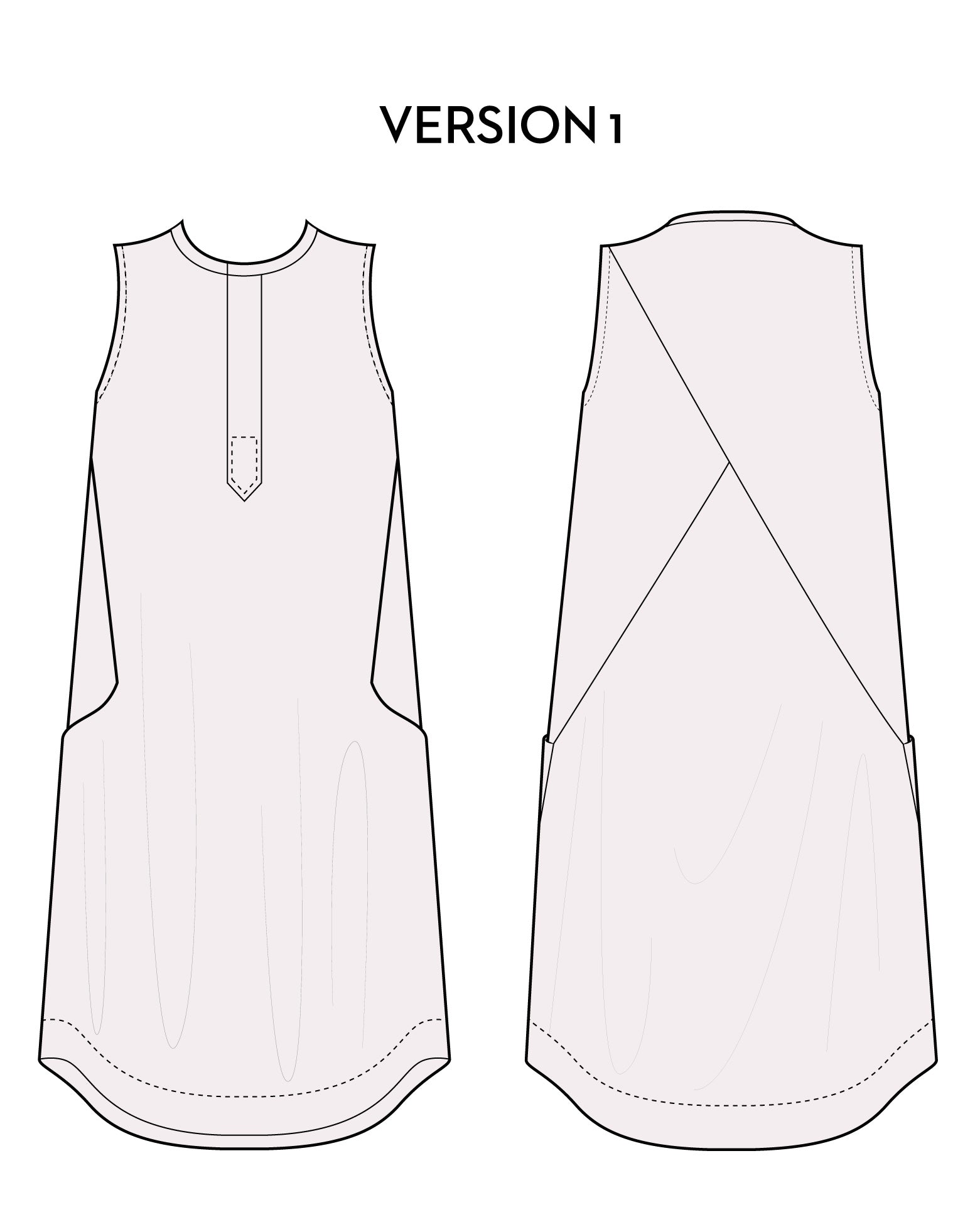 Hannah Dress PDF - Victory Patterns