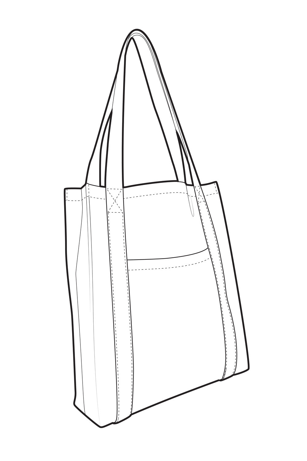 The Madrid Tote Bag - Victory Patterns