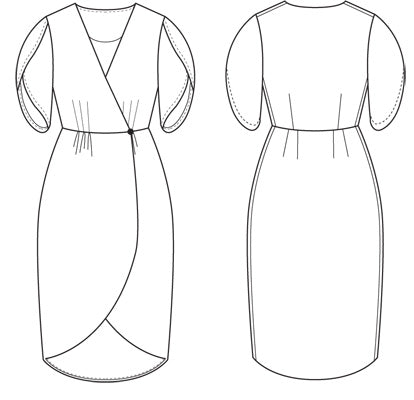 Nicola Dress & Blouse PDF - Victory Patterns