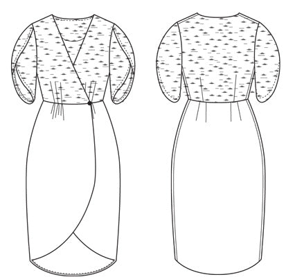 Nicola Dress & Blouse PDF - Victory Patterns