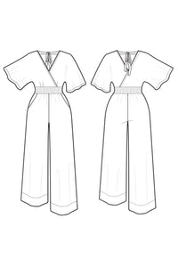 Rowena Jumpsuit & Pants - Size 0-18 - PDF - Victory Patterns