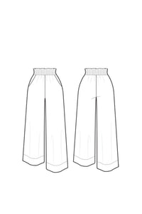 Rowena Jumpsuit & Pants - Size 0-18 - PDF - Victory Patterns