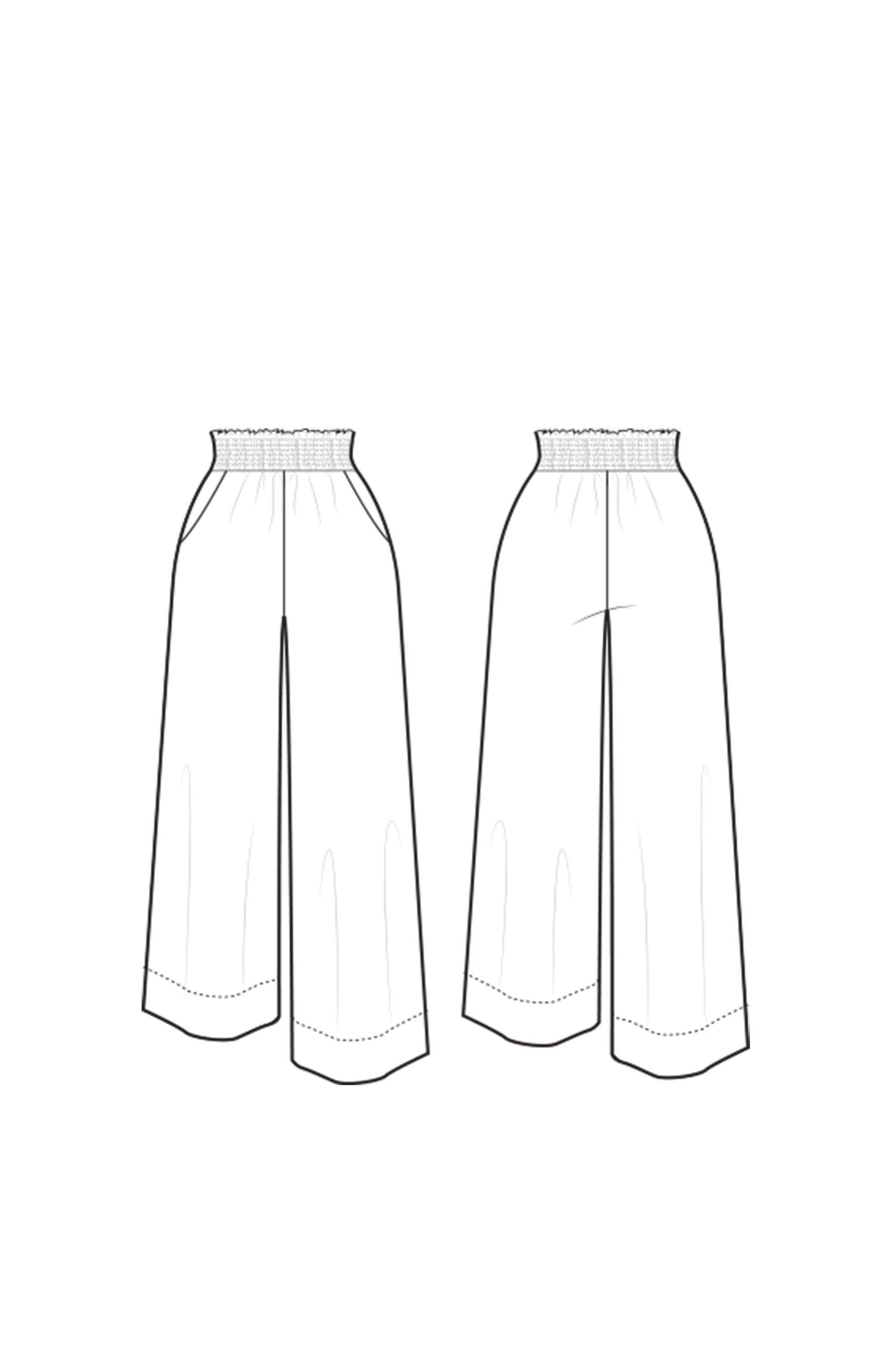 Rowena Jumpsuit & Pants - Size 0-18 - PDF - Victory Patterns