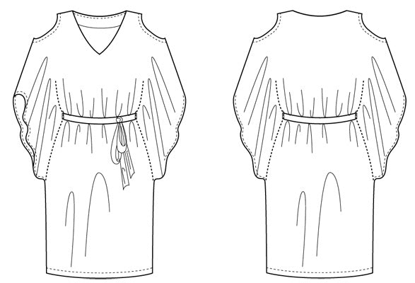 Satsuki Dress & Blouse - PDF - Victory Patterns