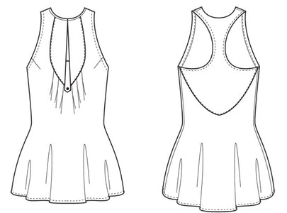 Simone Dress and Tank Top - PDF - Victory Patterns