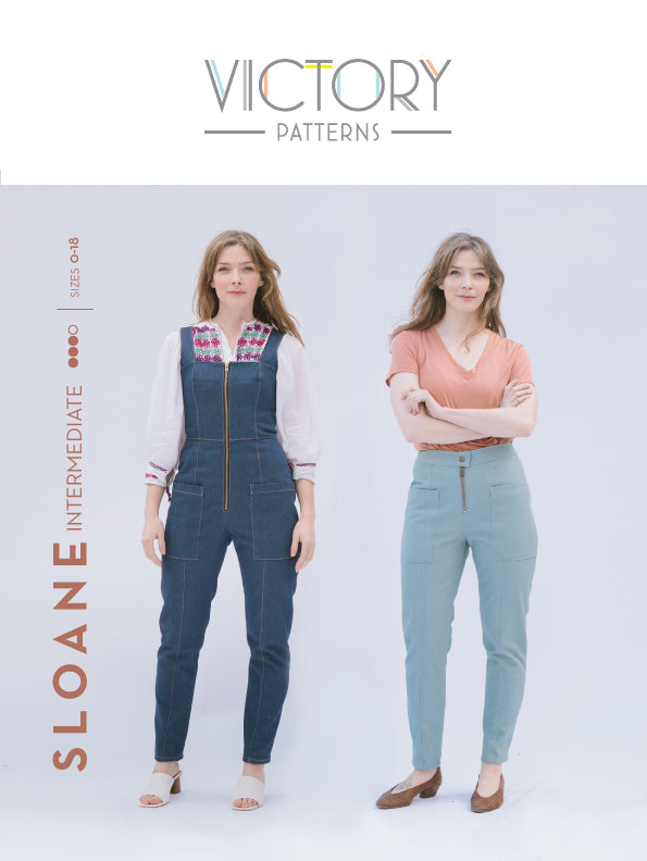 Sloane Overalls & Pants - PDF - Victory Patterns