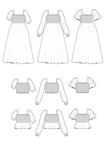 Sofia Dress & Top 14-30 - PDF - Victory Patterns
