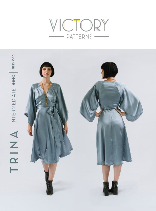 Trina Dress & Blouse PDF - Victory Patterns