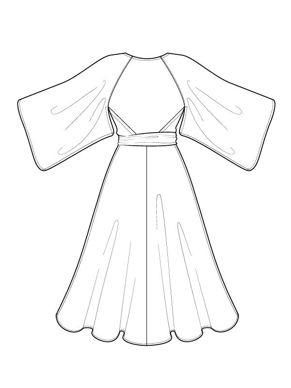 Trina Dress & Blouse PDF - Victory Patterns