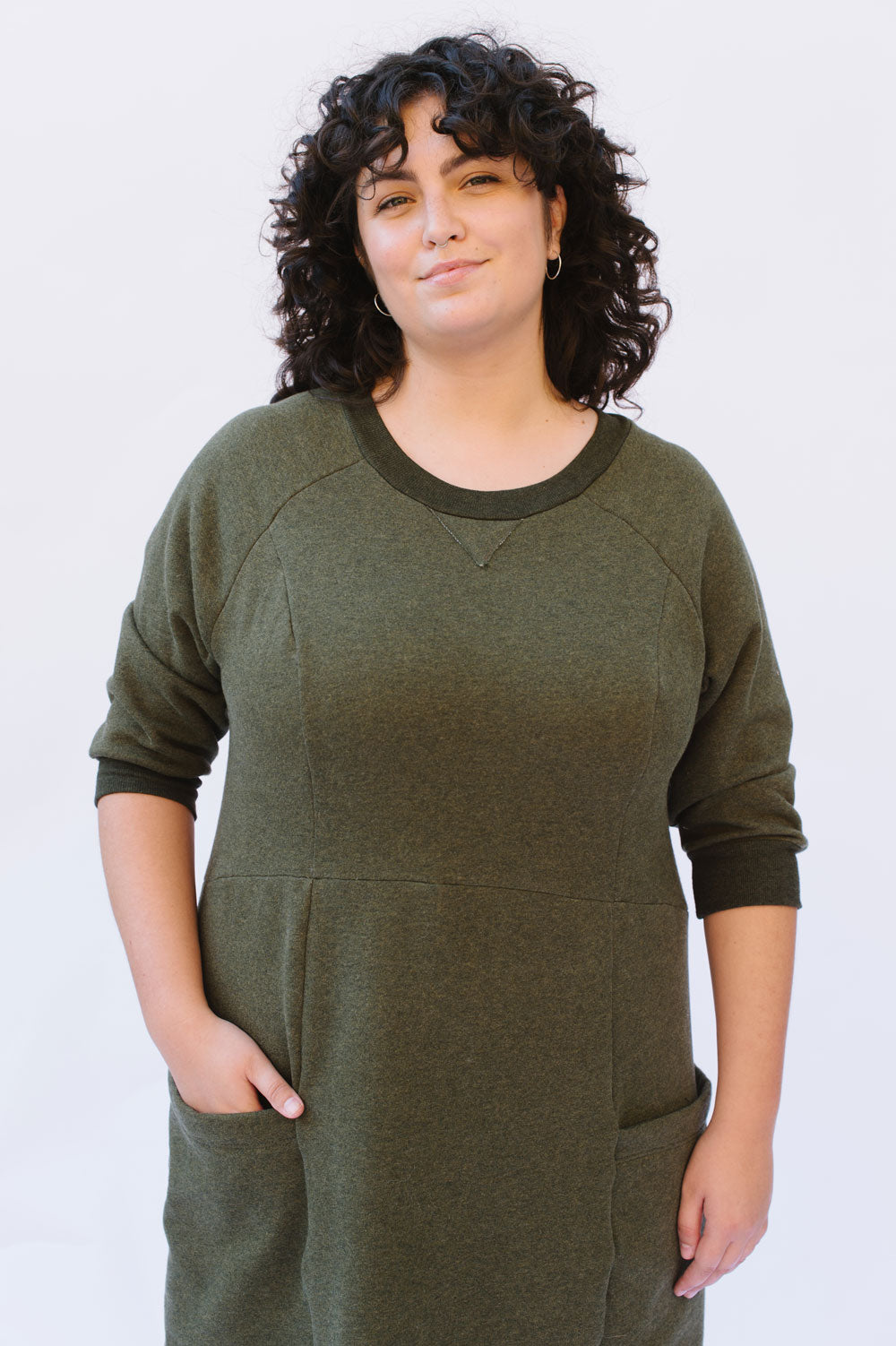 Lola Sweater Dress - 14-30 - PDF - Victory Patterns