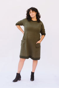 Lola Sweater Dress - 14-30 - PDF - Victory Patterns
