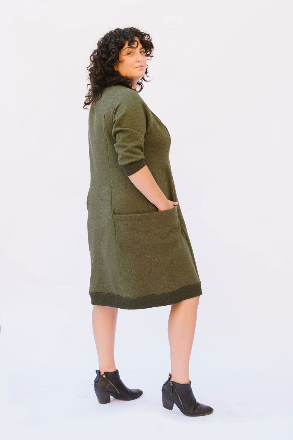 Lola Sweater Dress - 14-30 - PDF - Victory Patterns