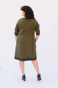 Lola Sweater Dress - 14-30 - PDF - Victory Patterns